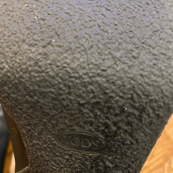 Tods black leather booty (ankle boot) - Picture 10 of 10